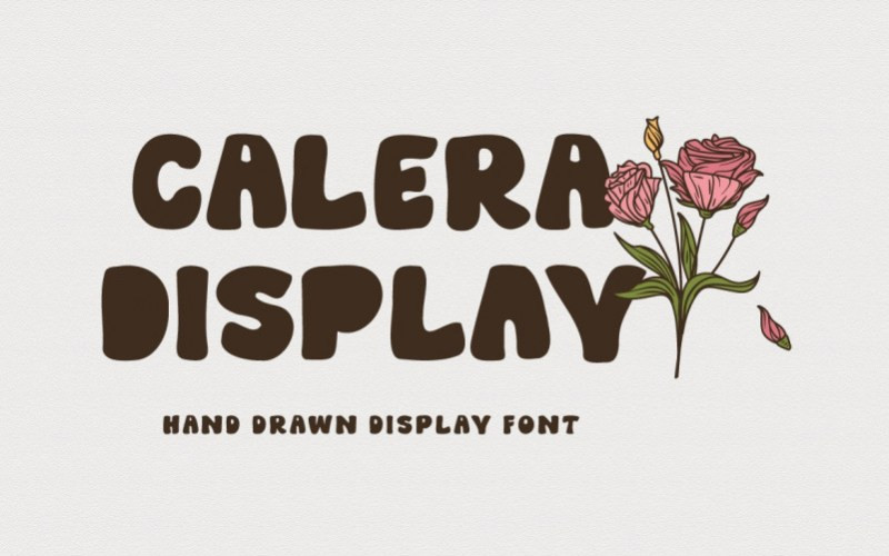 Calera Display Font