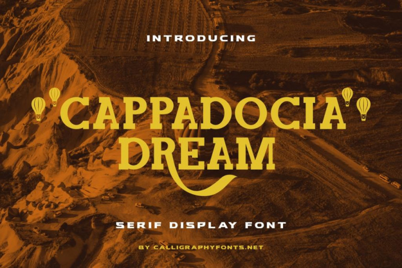 Cappadocia Dream Slab Serif Font