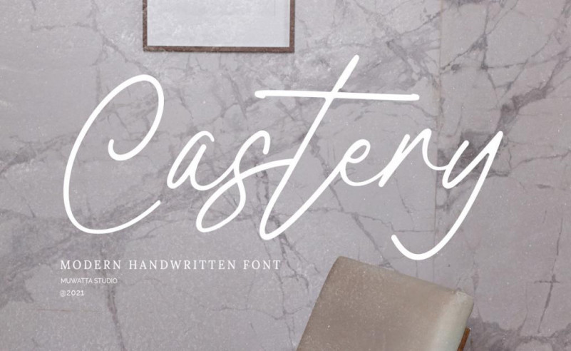 Castery Handwritten Font