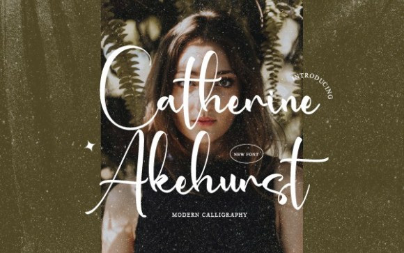 Catherine Akehurst Script Font