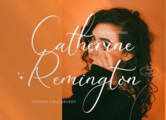 Catherine Remington Script Font