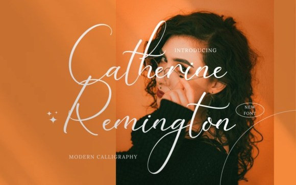 Catherine Remington Script Font