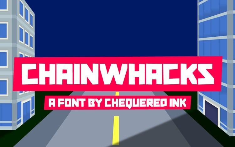 Chainwhacks Display Font