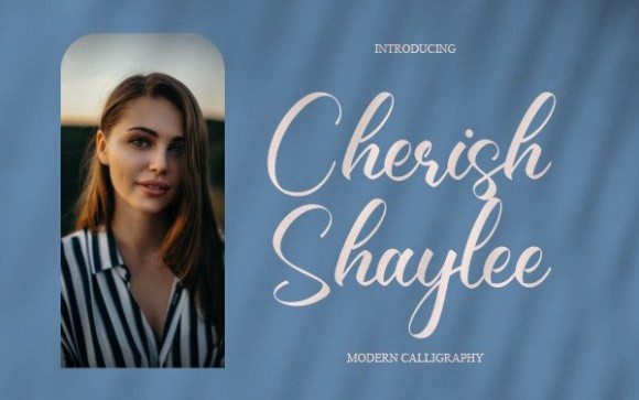 Cherish Shaylee Script Font