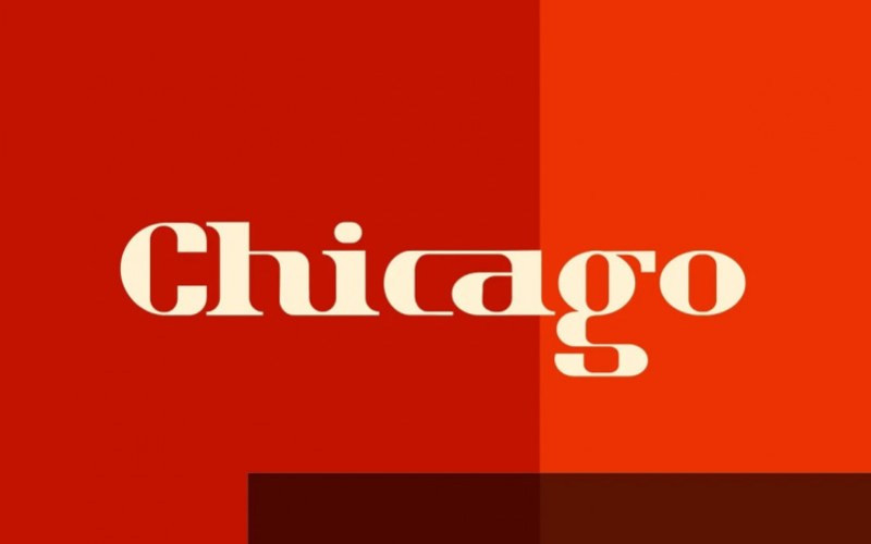 Chicago Display Font