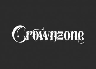 Crownzone Blackletter Font