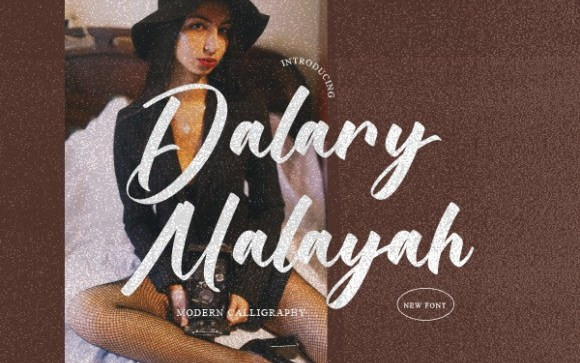 Dalary Malayah Script Font