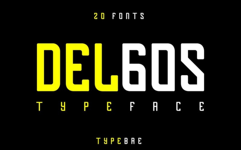 Delgos Display Font