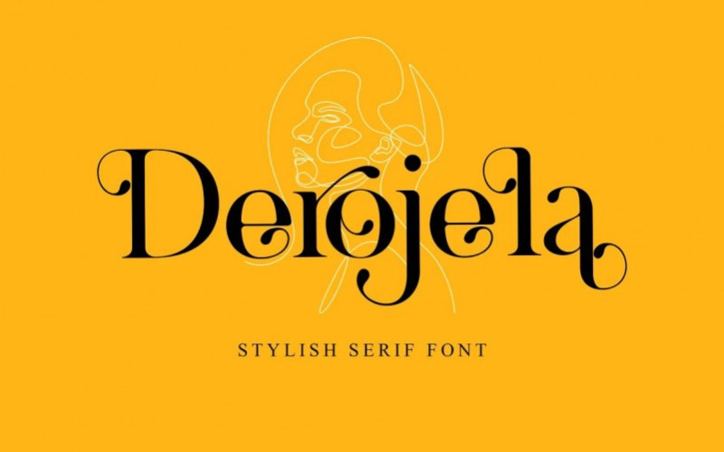 Derojela Serif Font