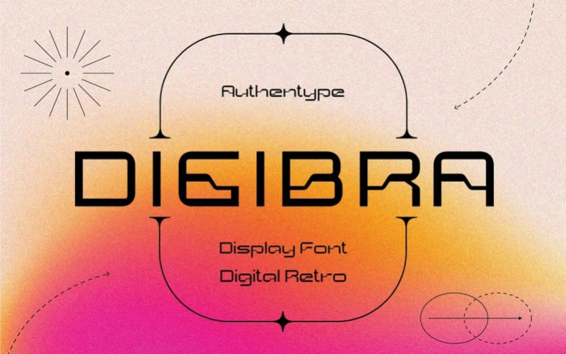 Digibra Display Font