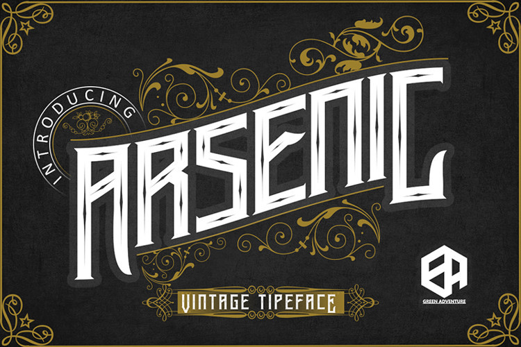 Arsenic Blackletter Font