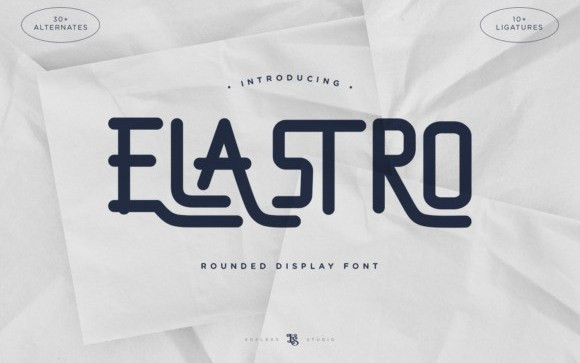 ELASTRO Display Font