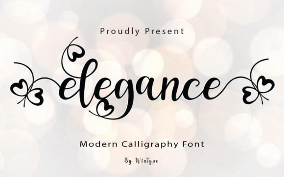 Elegance Calligraphy Font