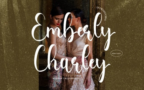 Emberly Charley Script Font