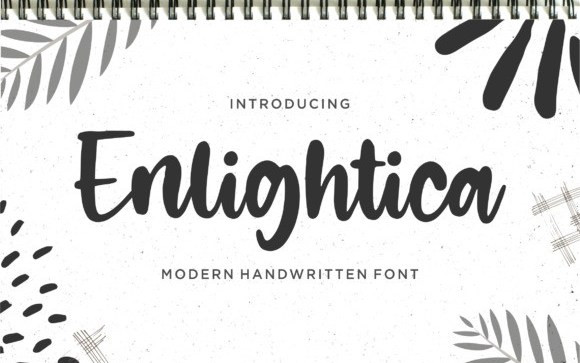 Enlightica Script Font