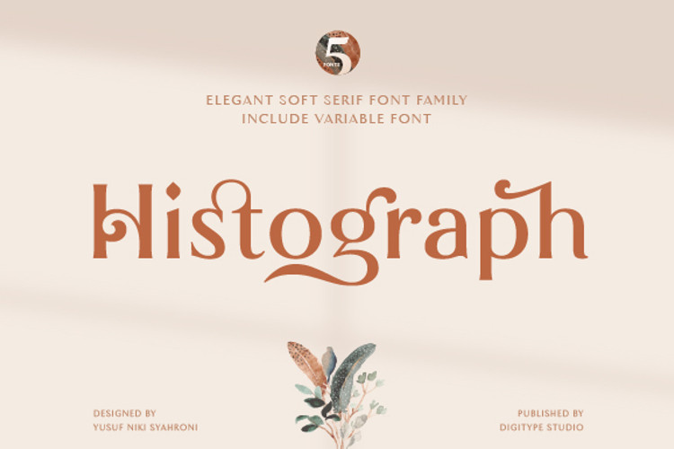 Histograph Serif Font