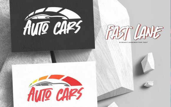 Fast Lane Brush Font