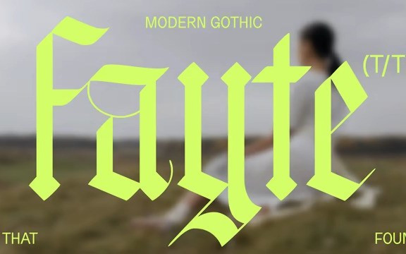 Fayte Blackletter Font