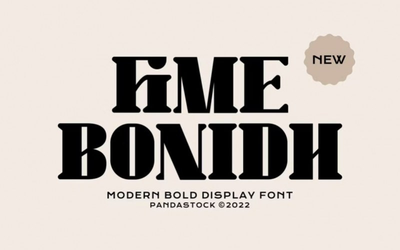 Fime Bonidh Serif Font