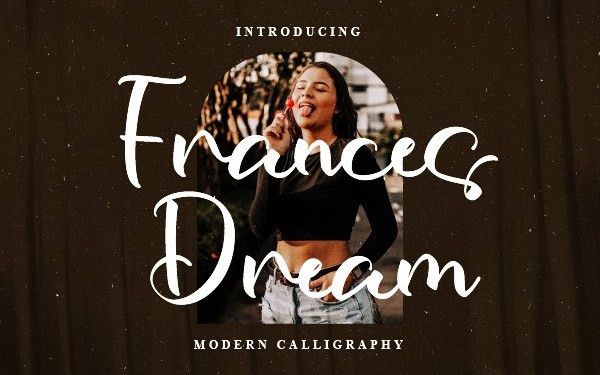 Frances Dream Handwritten Font