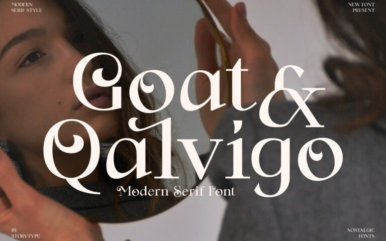 Goat & Qalvigo Serif Font