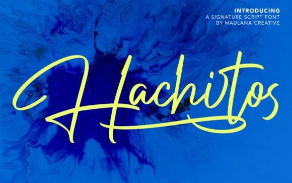 Hachitos Script Font