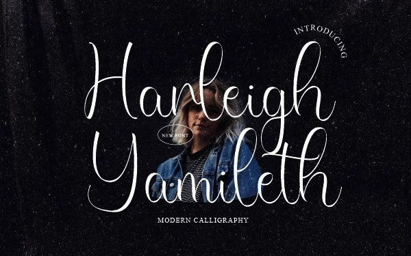 Harleigh Yamileth Script Font