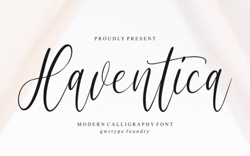 Haventica Script Font