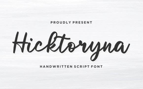 Hicktoryna Script Font