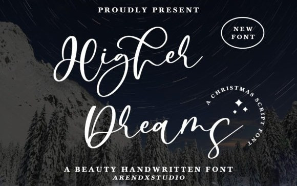 Higher Dreams Script Font