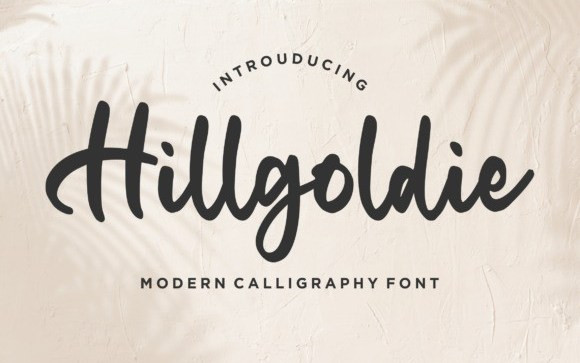 Hillgoldie Script Font