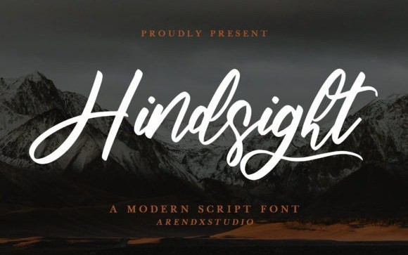 Hindsight Script Font