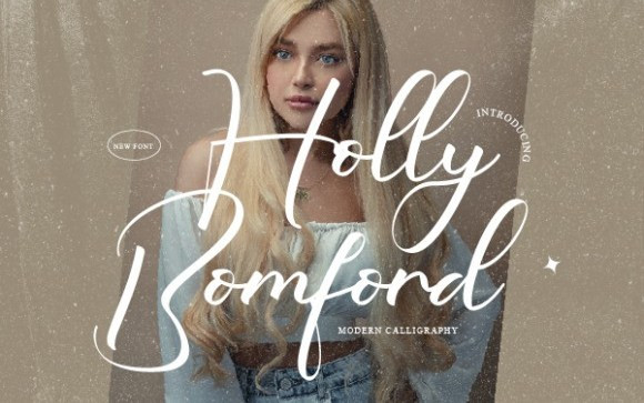 Holly Bomford Script Font