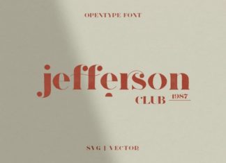 Jefferson Serif Font