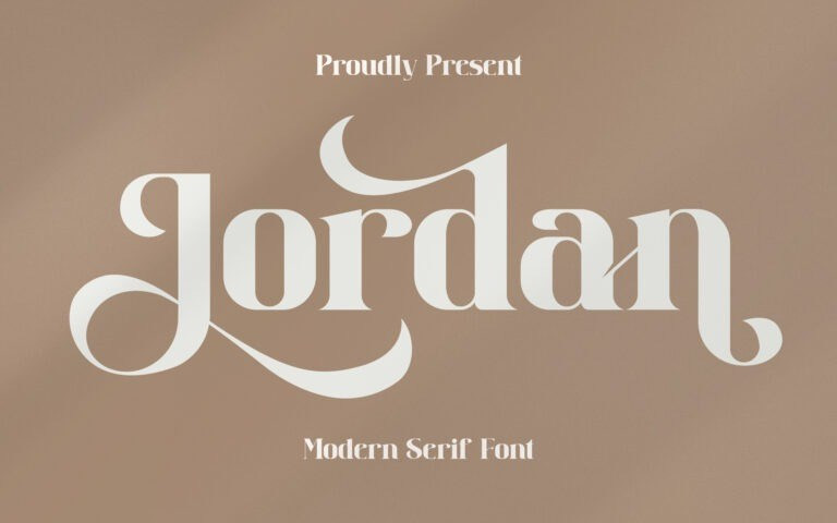 Jordan Serif Font