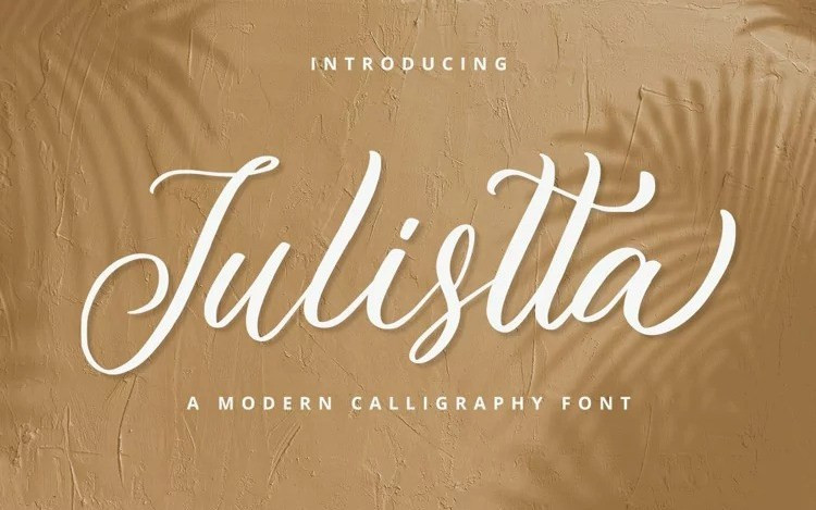 Julistta Script Font