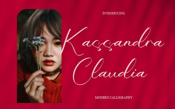 Kassandra Claudia Script Font