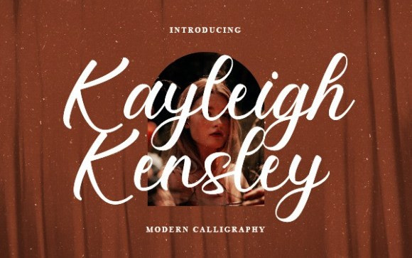 Kayleigh Kensley Script Font