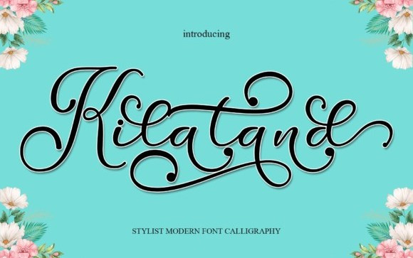 Kilatand Calligraphy Font