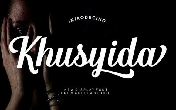 Krusyida Calligraphy Font