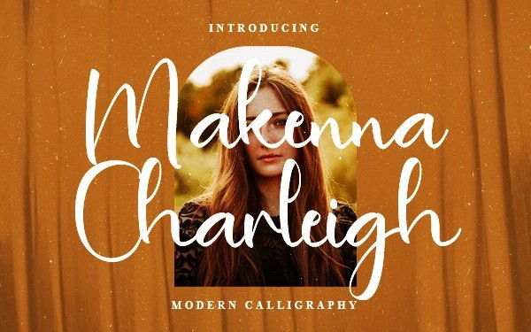 Makenna Charleigh Script Font