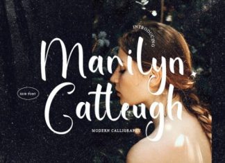 Marilyn Catleugh Script Font