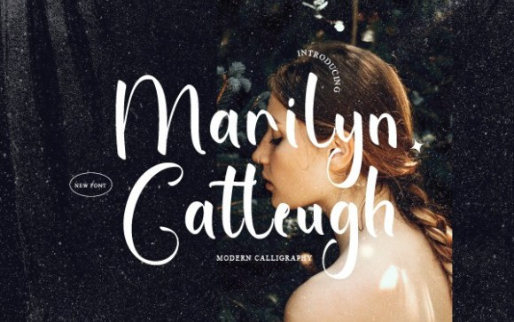 Marilyn Catleugh Script Font