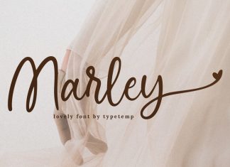 Marley Lovely Script Font