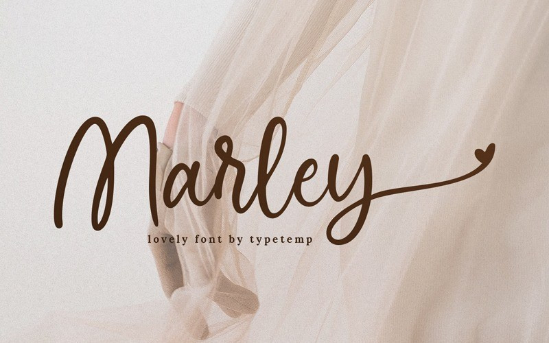 Marley Lovely Script Font