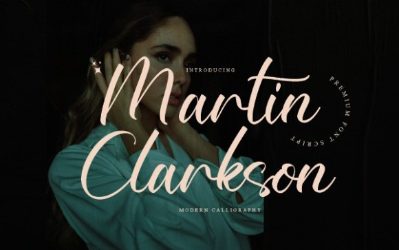 Martin Clarkson Script Font