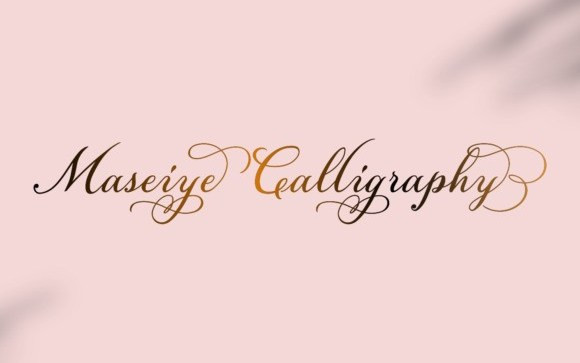 Maseiye Calligraphy Font