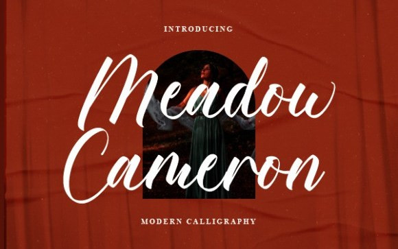 Meadow Cameron Script Font