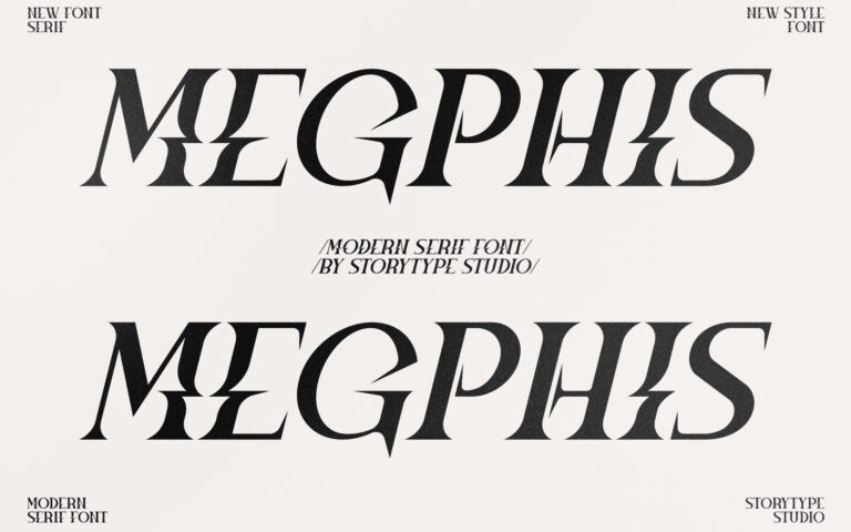 MEGPHIS Serif Font
