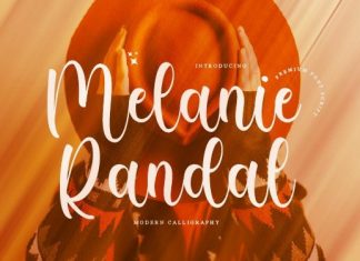 Melanie Randal Script Font